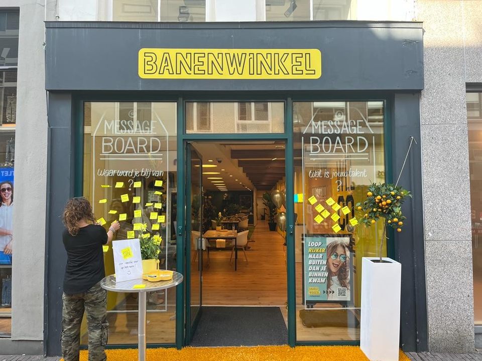 PERSBERICHT: Primeur voor Groningen: lokale pop-up Banenwinkel