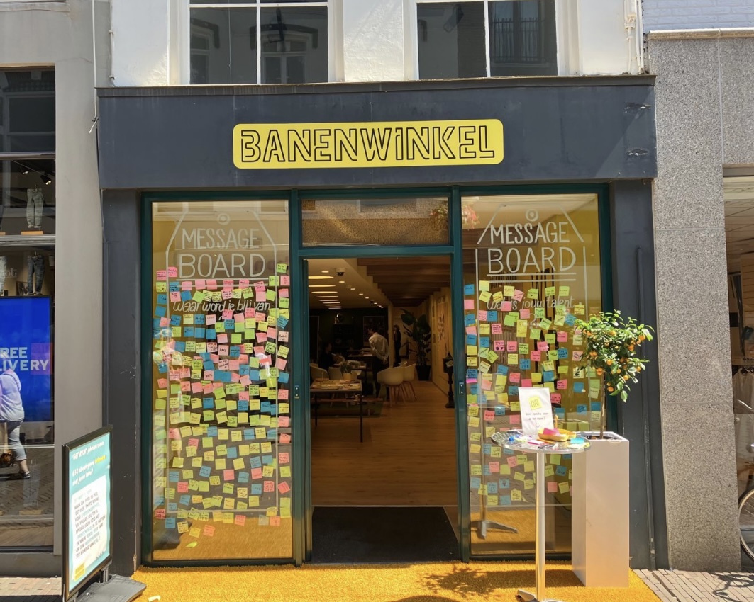 PERSBERICHT: Primeur voor Groningen: lokale pop-up Banenwinkel